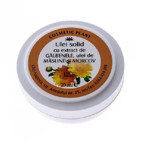 Unguent Galbenele+Masline+Morcov 20ml Cosmetic Plant
