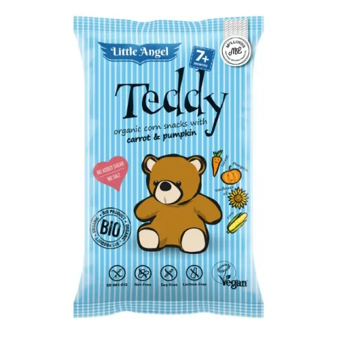 Pufuleti cu Dovleac si Morcov, Teddy, 4x15g
