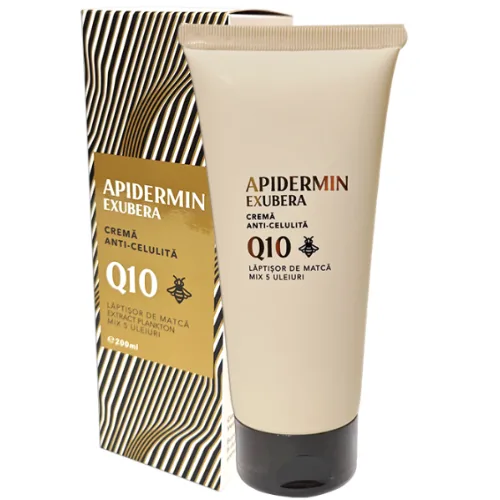 Crema Anticelulitica Exuberra Q10 200ml Apidermin