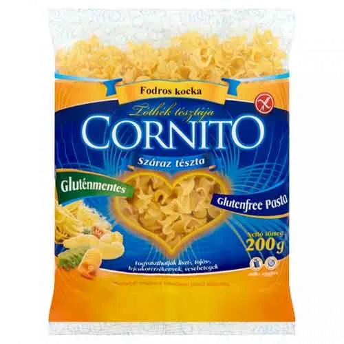 Paste Patrate Ondulate fara Gluten 200g Cornito