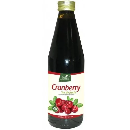 Suc Bio 100% Merisor  330ml, Pronat