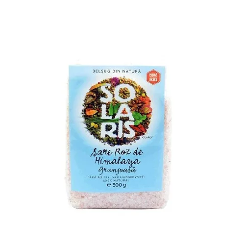 Sare Roz de Himalaya grunjoasa 500gr Solaris