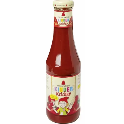 Ketchup pentru Copii cu Indulcitor din Mere fara Gluten 500ml Zwergenwiese