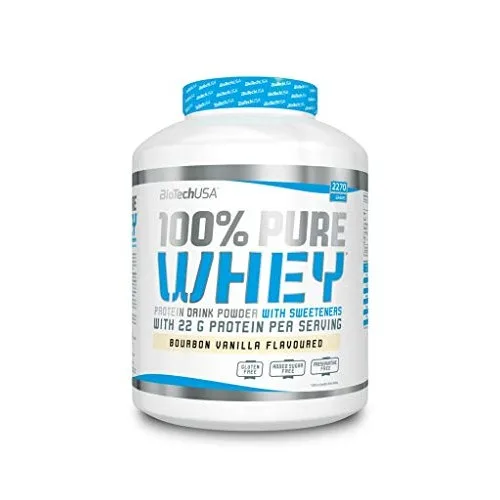 100% Pure Whey, 2270gr Vanilie Bourbon, BiotechUSA
