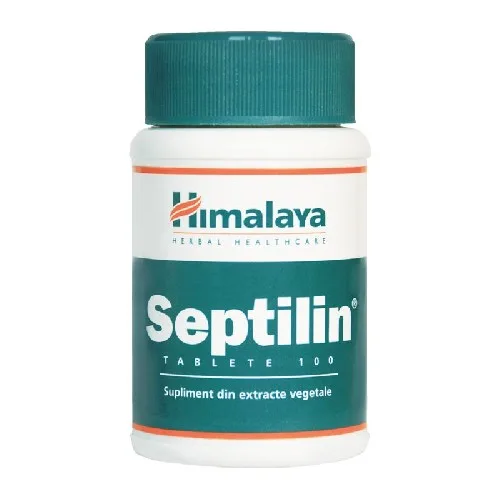 Septilin 100cps + Gel igienizant 50ml, Himalaya