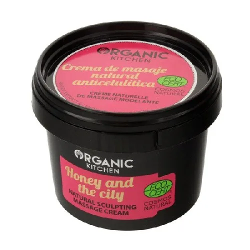 Crema pentru masaj cu miere de albina, 100ml, Organic Kitchen