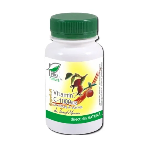 Vitamina C 1000mg Macese&A.-Grapefruit 60cpr Pro Natura