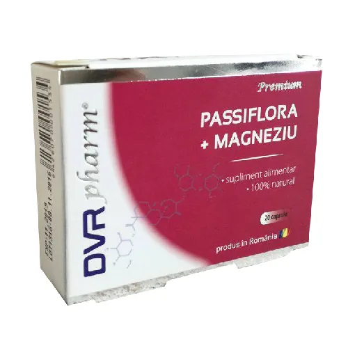 DVR Passiflora+Magneziu 20cps
