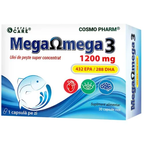 Mega Omega 3 1200mg 30cps Cosmopharm
