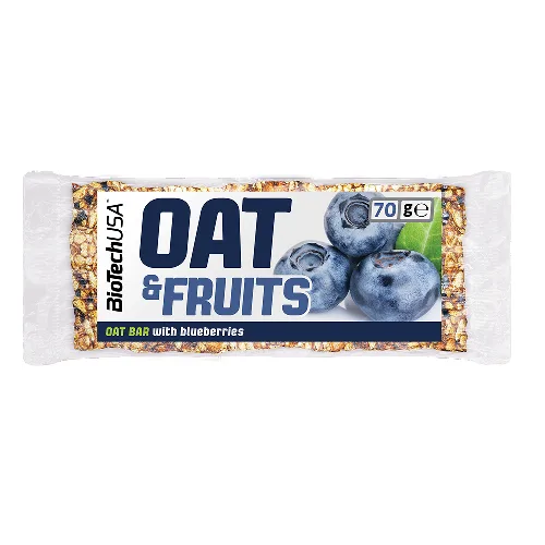 Oat and Fruits blueberry 70gr BiotechUSA