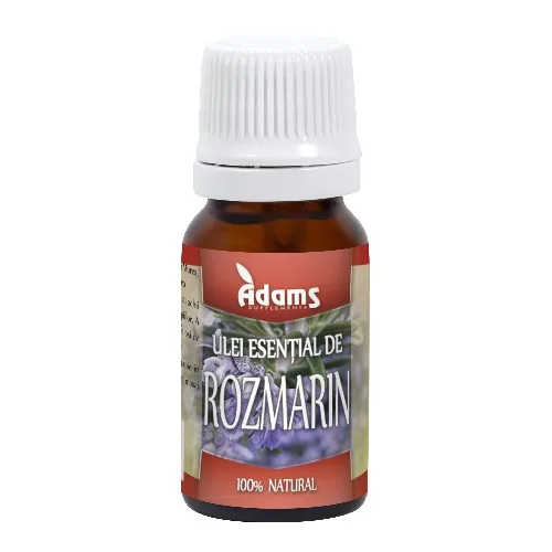 Ulei Esential de Rozmarin, 10ml, Adams Supplements