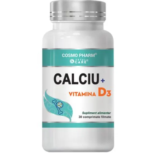 Calciu + Vitamina D3 30tablete Cosmopharm
