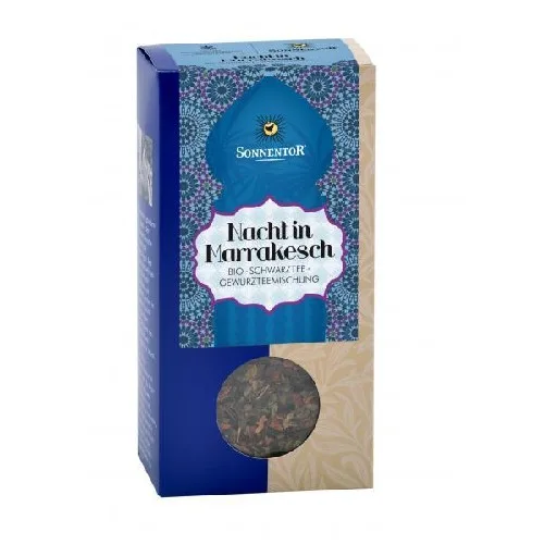 Ceai Negru O Noapte In Marrakech Eco 60gr Sonnentor