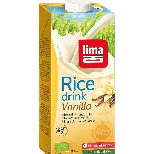 Lapte de Orez cu Vanilie Bio 1l Lima