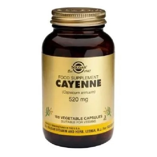 Cayenne 520mg 100cps Solgar