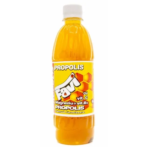 Propolis cu Vitamina C+Mg+B6, 500ml, Favisan