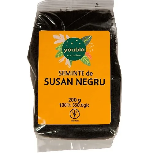 Susan negru, organic, 200gr, youbio
