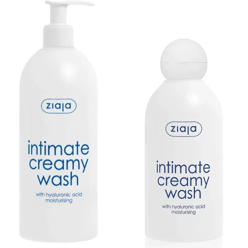Pachet Lotiune Intima cu Acid Hyaluronic 500ml + 200ml Cadou Ziaja