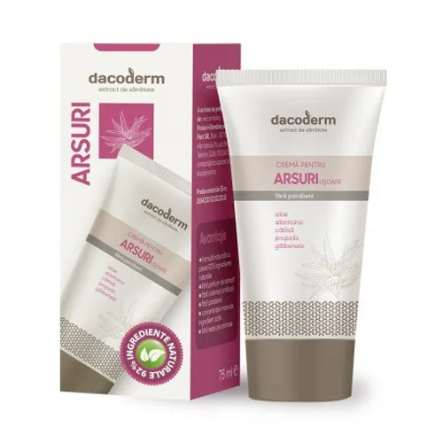 Crema Arsuri Usoare 75ml Dacia Plant