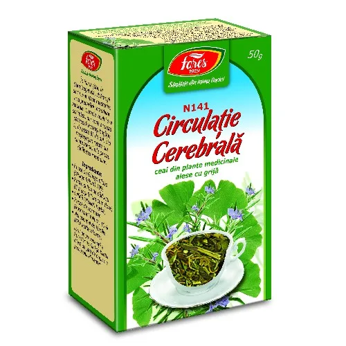 Ceai Circulatie Cerebrala 50gr Fares